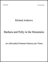 Barbara and Polly in the Mountains piano sheet music cover